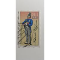 ГДР 1986. Историческая почтовая форма