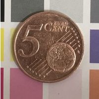 Австрия 5 евроцентов 2005