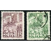 6-летний план Польша 1951 год серия из 2-х марок
