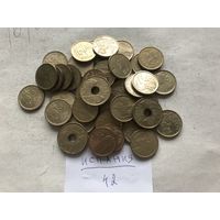 Испания 59 юбилейных монеты