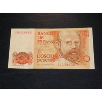Испания 200 Песет 1980