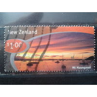 Новая Зеландия 1998 Корабли в гавани Михель-1,2 евро гаш