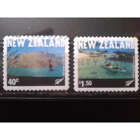 Новая Зеландия 2001 100 лет туризму, ландшафты
