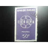 Франция 1959 Европа
