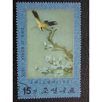 Корея 1976 . Птицы.