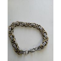 Браслет из медицинской стали марки  316 L.
