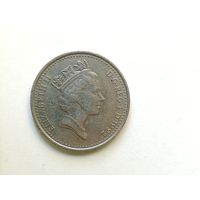 10 пенсов 1992 года. Монета А3-4-10