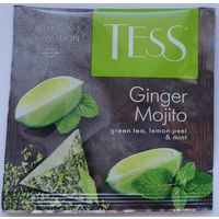 Чай Tess Ginger Mojito (зеленый с цедрой лимона и мятой) 1 пакетик