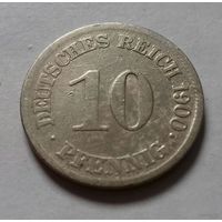 10 пфеннигов, Германия 1900 E