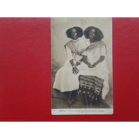 Старинная открытка из Эретреи.