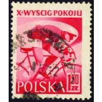 Велоспорт Польша 1957 год 1 марка