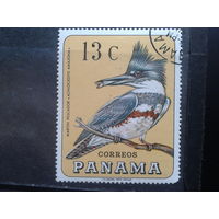 Панама 1967 Птица, концевая Михель-1,5 евро гаш