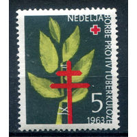 Югославия - 1963г. - борьба с туберкулёзом - 1 марка - MNH. Без МЦ!