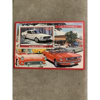 Буркина Фасо 2019. Ford Mustang 1967. Блок