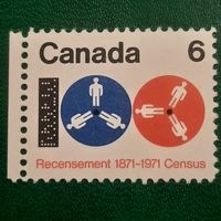 Канада 1971. Recensement 1871-1971 Census