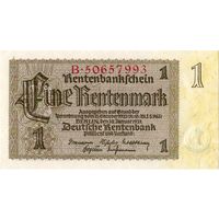 Германия, 1 рентмарка, 1937 г.