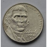 США, 5 центов 2006 г. Р