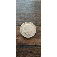 Монета  Германия 2 марки Баден  памятная 1907 год