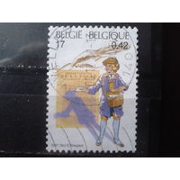 Бельгия 2001 Почтальон 18 века