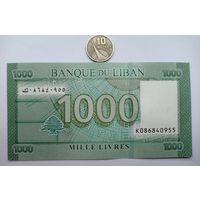 Werty71 Ливан 1000 ливров 2016 UNC банкнота