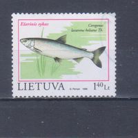 [468] Литва 1998. Фауна.Рыба. Гашеная марка.