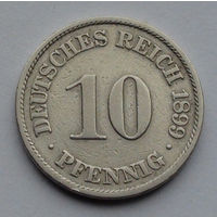 Германия - Германская империя 10 пфеннигов. 1899. A