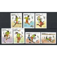 Чемпионат мира по футболу в Испании Никарагуа 1982 год серия из 7 марок