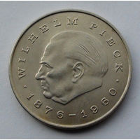 Германия - ГДР 20 марок. 1972. Первый президент ГДР - Вильгельм Пик