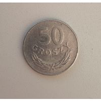 Польша 50 грошей 1978_редкие_без отметки монетного двора