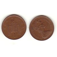 Великобритания 1 пенни 1980