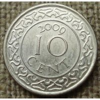 10 центов 2009 Суринам
