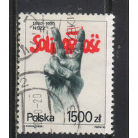 Польша 3-я Респ 1990 10 летие основания Солидарности #3281