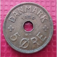 Дания 5 эре 1929 г. #31013