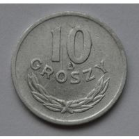 Польша 10 грошей, 1967 г.