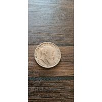 Монета Германия 2 марки Баден 1904 год