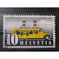 Швейцария 1937 Почтовый автобус тип 2