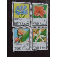 Конго 1996 г. Цветы.