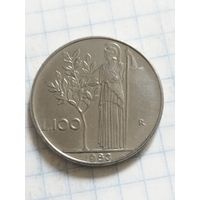 Италия 100 лир 1983