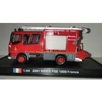 Модель пожарной машины SIDES PSE 1000 No 43 из коллекции Wozow Strazackich Польша