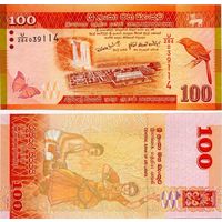 Шри Ланка 100 рупий  2019 год  UNC