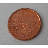 1 цент Канада 2008 г.в.