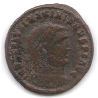 Римская Империя Фоллис Максимин II Даза 310-313 гг. Н.Э.