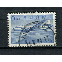 Финляндия - 1970 - Авиация - [Mi. 677] - полная серия - 1 марка. Гашеная.  (Лот 189AO)