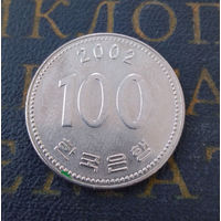 100 вон 2002 Южная Корея #01