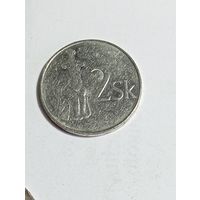 Словакия 2 кроны 1995  года .