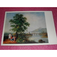 Открытка Иванов М.М. (1748-1823). Пейзаж. Калининская областная картинная галерея