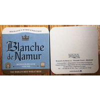 Подставка под пиво Blanche de Namur /Бельгия/ No 3
