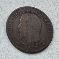 Франция 5 сантимов, 1856 "W" - Лилль 8-7-11