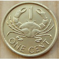 Сейшельские острова. 1 цент 1997 год KM#46  Редкая!!!