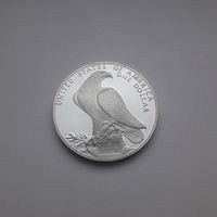США 1$ 1984 год/ 23 Олимпийские Игры Лос- Анджелес/ серебро